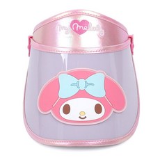 마이멜로디 캐릭터 빅와펜 여름 썬캡 모자 각도캡 jck+4281Bl