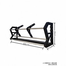 多層簡約鞋架，開放式鞋子收納架，居家鞋子整理架, 黑色（磁吸款）, 1個