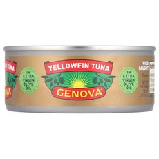 Genova 엑스트라 버진 올리브 오일에 절인 황다랑어 142g(5온스)