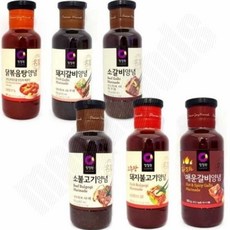 불고기양념 500g 만능양념장 찜닭양념, 청정원 찜닭양념500g