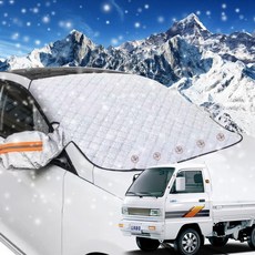 라보 햇빛가리개 성에방지커버 앞유리덮개 성에, 1개