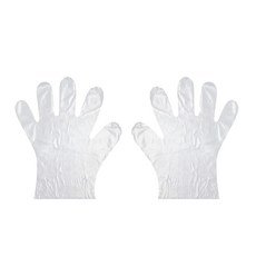 拋棄式手套 一次性手套 染髮手套 手扒雞 丟棄式 餐飲用 隔離手套 透明手套 獨立包裝 食品級材質, 1個