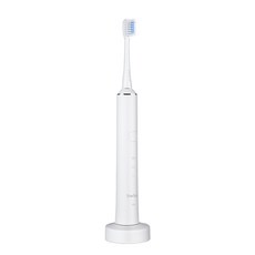 시노링크 음파 전동 칫솔 스마트 휴대용 진동 무선충전 미백 세정 방수, 전동칫솔/DM-TB01, 화이트, 1개