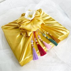 명절 설날 추석 전통 선물 포장 세트 명절장식 전통장신구 전통장식, 레드 + 보자기