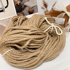 공장직영 고양이 스크래쳐 삼줄 마로프 볼사 7 8 10mm / 1M, 1개, 황갈색