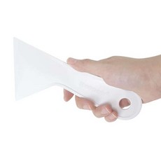 삼각 스크래퍼 플라스틱헤라 19.5x9cm 스크레퍼 벽지칼 칼헤라 도배헤라