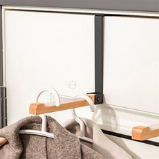 접이식 방문옷걸이 블랙 자취방행거 틈새옷걸이 화장실옷걸이 SP 027, 1개, 상세페이지 참조