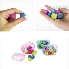 와볼샵 크리스탈 공기놀이 공기알(색상랜덤) 공기돌 보드게임 옛날게임