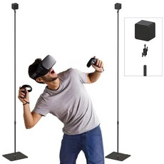 SteamVR 기지국 2.0 기지국 오큘러스 트 컨스텔레이션과 호환되는 스카이윈 VR 삼각대 스탠드(온리 스탠드), 2 Stand, Glass (Only Stand), Glass (Only Stand)