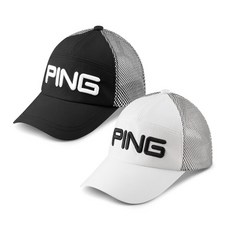 삼양 정품 핑 7각 메쉬 CAP 골프 모자, [색상] 블랙, 색상 : 블랙