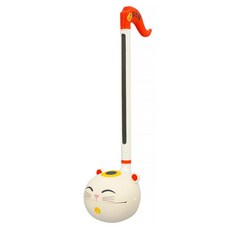 별의커비 오타마톤 악기 음표 Otamatone 전자, 럭키 캣 - 미디엄 + 스티커 + 드라이버