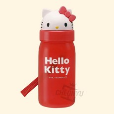 귀여운 디자인 물병 350ml 물통 흘림방지 유아용