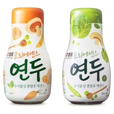 연두 요리에센스 액상조미료 콩발효 순+진 320g 2개 세트, 1세트, 275ml