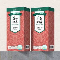 [본사직영] 쉬는여유 장미차 생분해 삼각티백 15티백, 1g, 20개, 15개입