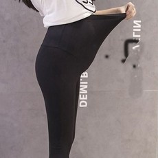 여자레깅스 여성 임산부 여름 7부 레깅스 편한
