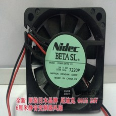 NIDEC D06R-24TM 6015 24V 0.08A 6CM 침묵 주파수 변환기 냉각 팬