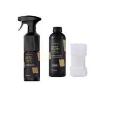 불스원 뉴 크리스탈 코트 플러스 광택제 500ml + 리필 400ml + 극세사융, 1개