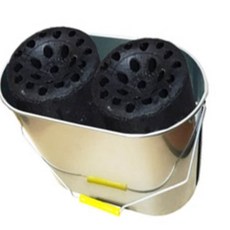 연탄교환기 보관통 고깃집 연탄통 aja38Bfx, 단일