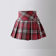 크리스탈하우스 여름 간절기 유아 여아 스쿨룩 체크 스커트 CA027