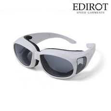 에딜롯 EDIROT GOGLASSES (WHITE SMOKE) 방풍 보호 오토바이 스키 스쿠터 클래식 고글 안경, WHITE SMOKE