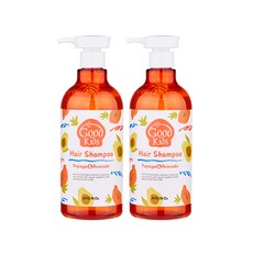 아토앤오투 굿 키즈 헤어 샴푸 2개 세트, 500g