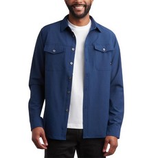 Spyder 남성용 버튼 다운 셔츠 재킷 - 퍼포먼스 긴소매 셔츠 재킷 남성용 - 캐주얼 칼라 남성용 버튼업 셔츠 스프루스 그린. M