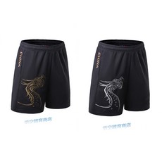 運動速乾短褲 健身訓練褲 龍圖/羽毛球褲 男女款/親子款 兒童羽球褲