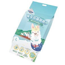 BEST GOOD 貝貝佳 植萃濕紙巾 潔淨多種病毒 20抽 厚布 無酒精 低敏, 1個, 20張