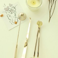 향초 관리 도구 세트 심지 정리 가위 불 끄개 왁스 정리 도구 캔들 관리 용품, 윅디퍼