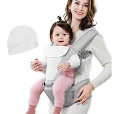 Beideli 4way O 아기 캐리어 포옹 끈 엉덩이 시트 허리 캐리 분리 가능 다기능