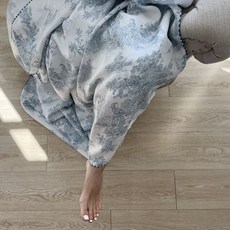 마우미오 트왈 풍기 인견 홑이불 여름 미니 블랭킷