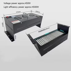 UV LED 자외선 경화 램프 3D 프린터 송진 모델용 2 차 회로 기판 화면 수리 3600W 405nm, 03 4500W, 02 미국, 02 395nm