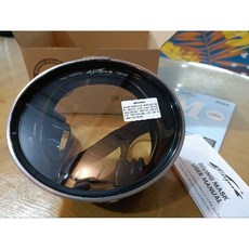 Gull Abyss 海女面鏡（自潛/水肺 通用）送面鏡噴霧 面鏡收納袋 正品公司貨, Black