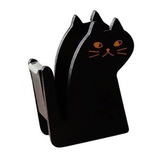 스토복 고양이 테이프 홀더 오 데스크톱 스탠드 디스펜서 귀여운 와시 커터 빈티지 사랑 장식 필름