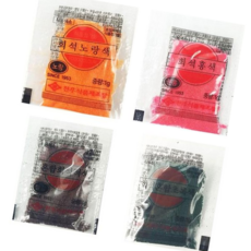 노랑색소 식용 마카롱 먹는 색소 가루 파는곳 1g, 빨강 1g