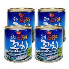 동원 자연산 꽁치 통조림 꽁치김치찌개용 280g 4개