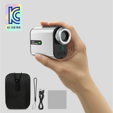 CCAGU 레이저 골프 거리 측정기+휴대용 미니 망원경+속도 전문 측정기+슬로프 기능 일체형, PF130