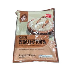 화미 찹쌀가루 100% 3kg, 1개
