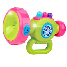 트럼펫 관악기 음악놀이 유아 아기 멜로디장난감 2살 사운드, 1개