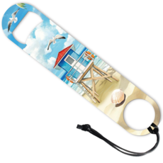 스테인리스 오프너 다양한 패턴 병따개 캔따개 주방용품 가정용 178x38mm, 바다집