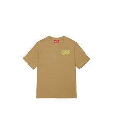 디젤 키즈 로고 프린트 티셔츠