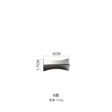 新中式勺筷子枕架 勺子筷子託 餐廳酒店餐具, 四角枕形筷架銀色, 1個