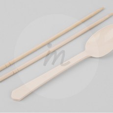 꿀이맘 일회용 수저세트 일회용기