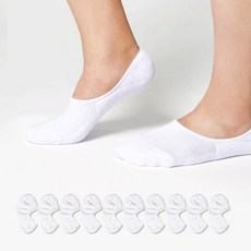 삭스영 남성용 페이크삭스 안벗겨지는 덧신 10켤레