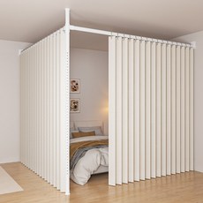 이동식 파티션 셀프 나누기 원룸 가림막 거실 가리개 방