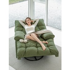 1인용 전동 리클라이너 소파 편안한 안락의자 거실용 높낮이 조절 가능 게으르게 쉬기 좋은 다기능 레저 체어 네일샵 의자 추천, 전동 리클라이너/회전/거치대/배터리, 베이지-네덜란드 직물