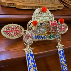 金龍佛具 手工紙帽 狀元帽/文昌帝君 福德正神 財神帽 田都元帥 神明帽 5寸 6寸 7寸 8寸, 1個, 7寸頭圍一頂