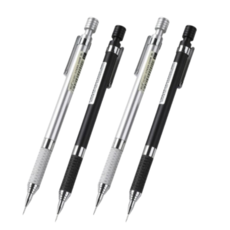 빌픽 필기감 좋은 저중심 메탈 샤프, 2개, 0.5mm