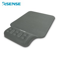 Esense 逸盛 P360 舒壓護腕鼠墊 EWP360, 銀色, 詳見包裝