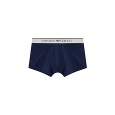엠포리오 아르마니 EMPORIO ARMANI UNDERWEAR 남성 이지 솔리드 코튼 드로즈_네이비_0814112059 2312091087 352064